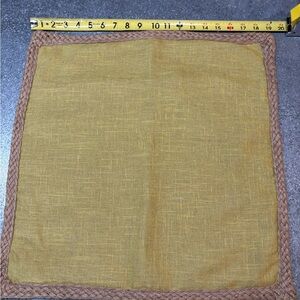 Chartreuse Woven Pillow cover